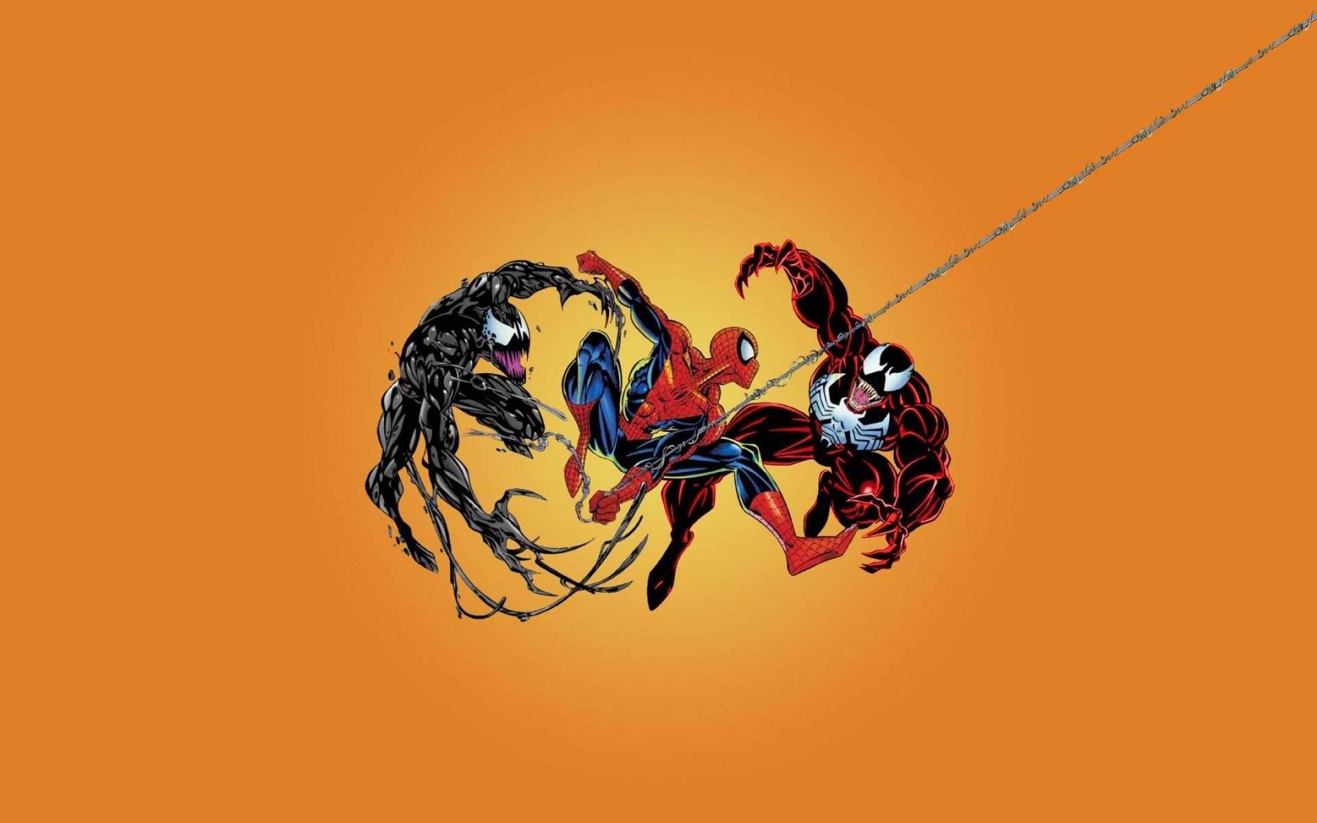 Spiderman Venom Wallpaper Hd - Man Spiderman Venom Carnage , HD Wallpaper & Backgrounds