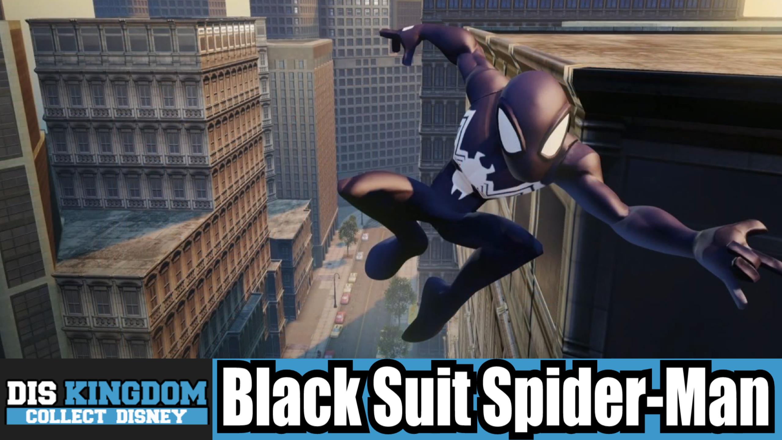 Black Suit Spiderman Gameplay - Ps Vita Games Infinity Spiderman , HD Wallpaper & Backgrounds
