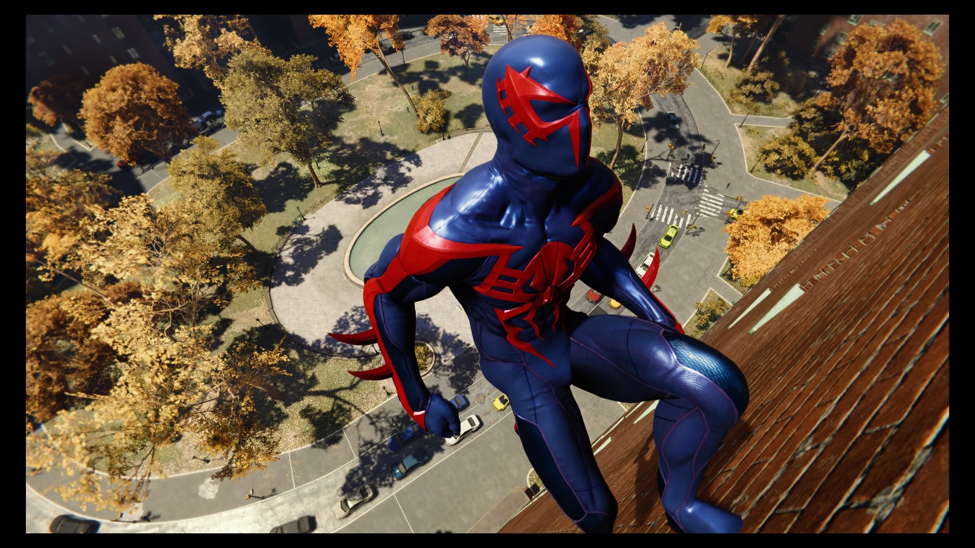 #8 Spider-man 2099 Black Suit - Spider Man 2099 Ps4 , HD Wallpaper & Backgrounds