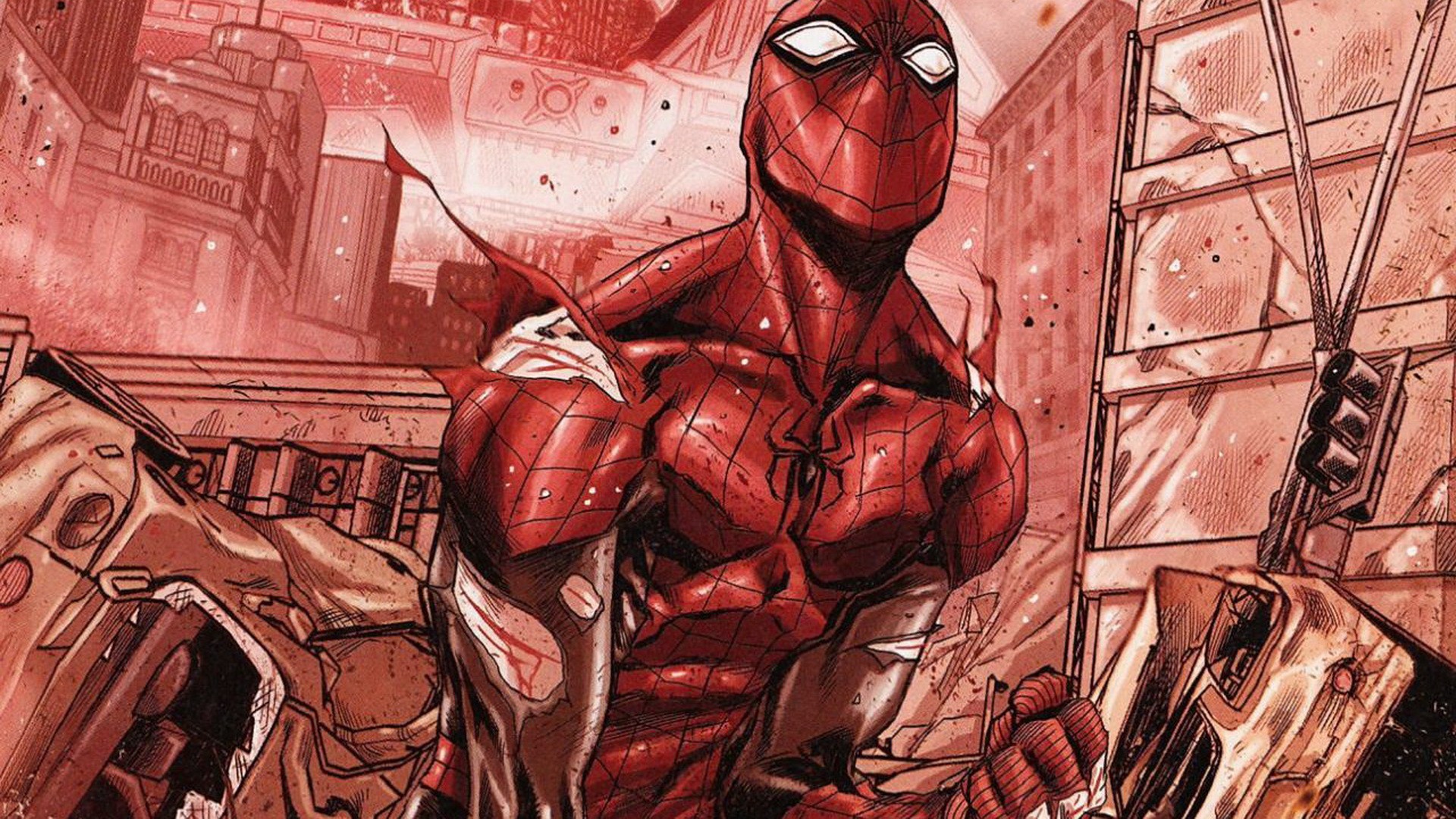 The Superior Spider-man Hd Wallpaper - Superior Spider Man , HD Wallpaper & Backgrounds