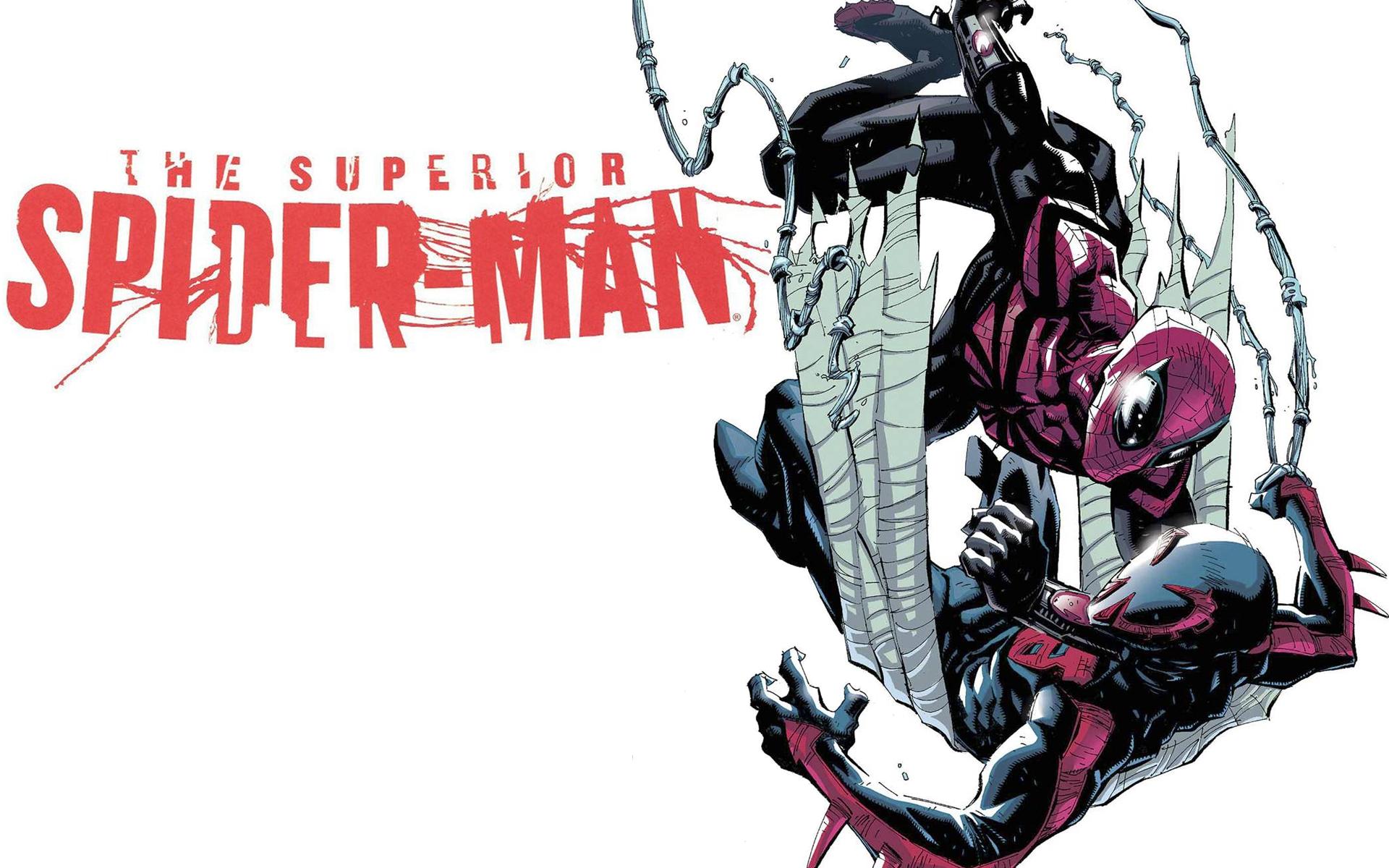 Superior Spider-man Hd Wallpaper - Superior Spider Man Comic , HD Wallpaper & Backgrounds