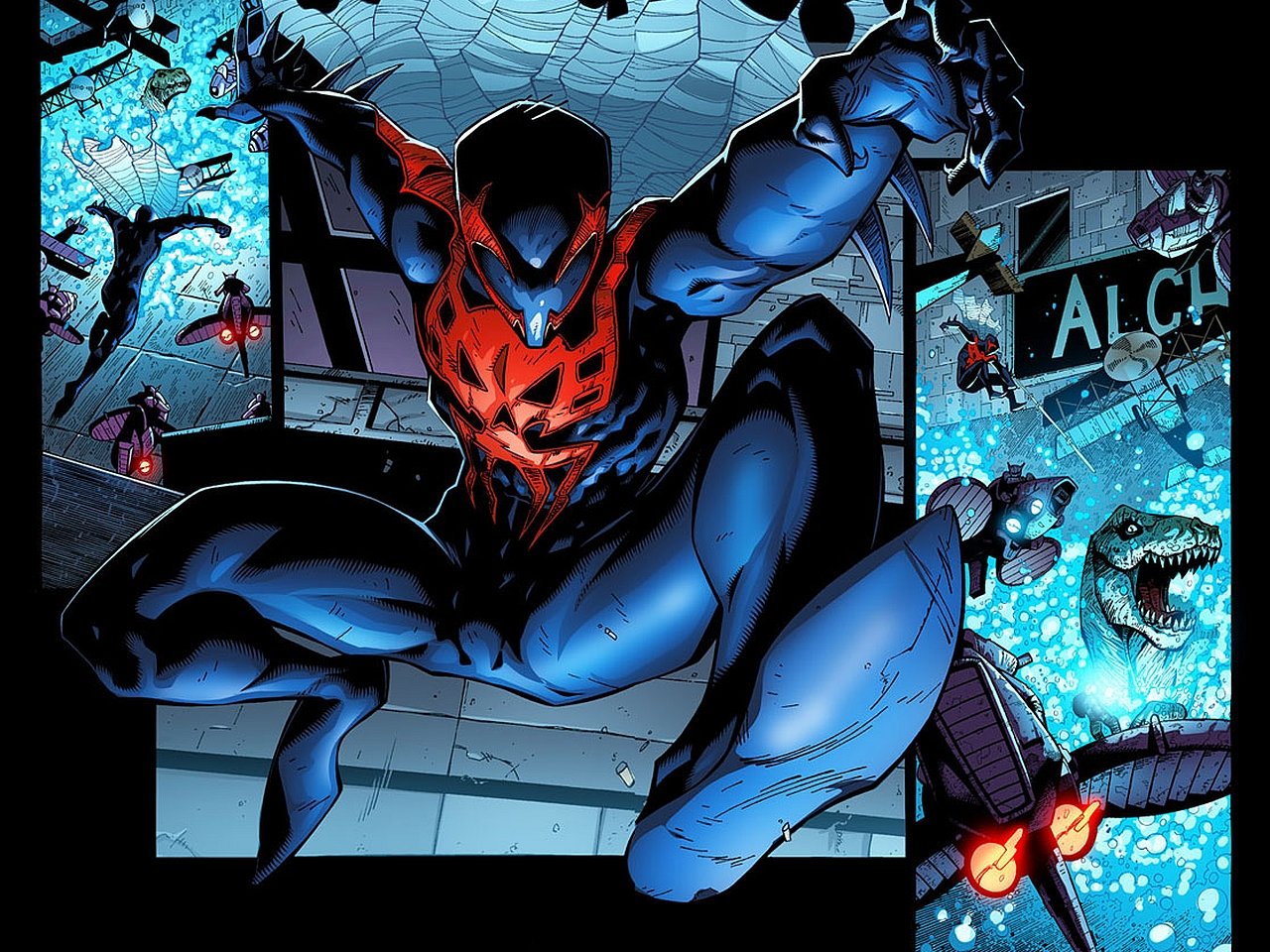 Awesome Superior Spider-man Free Wallpaper Id - Ryan Stegman Superior Spider Man , HD Wallpaper & Backgrounds
