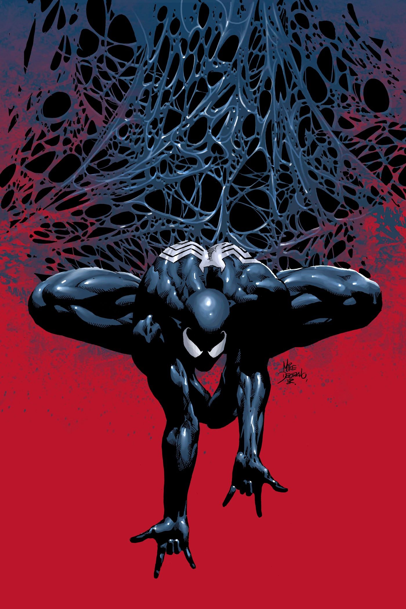 Spider-man - Spiderman Black Suit Bad , HD Wallpaper & Backgrounds