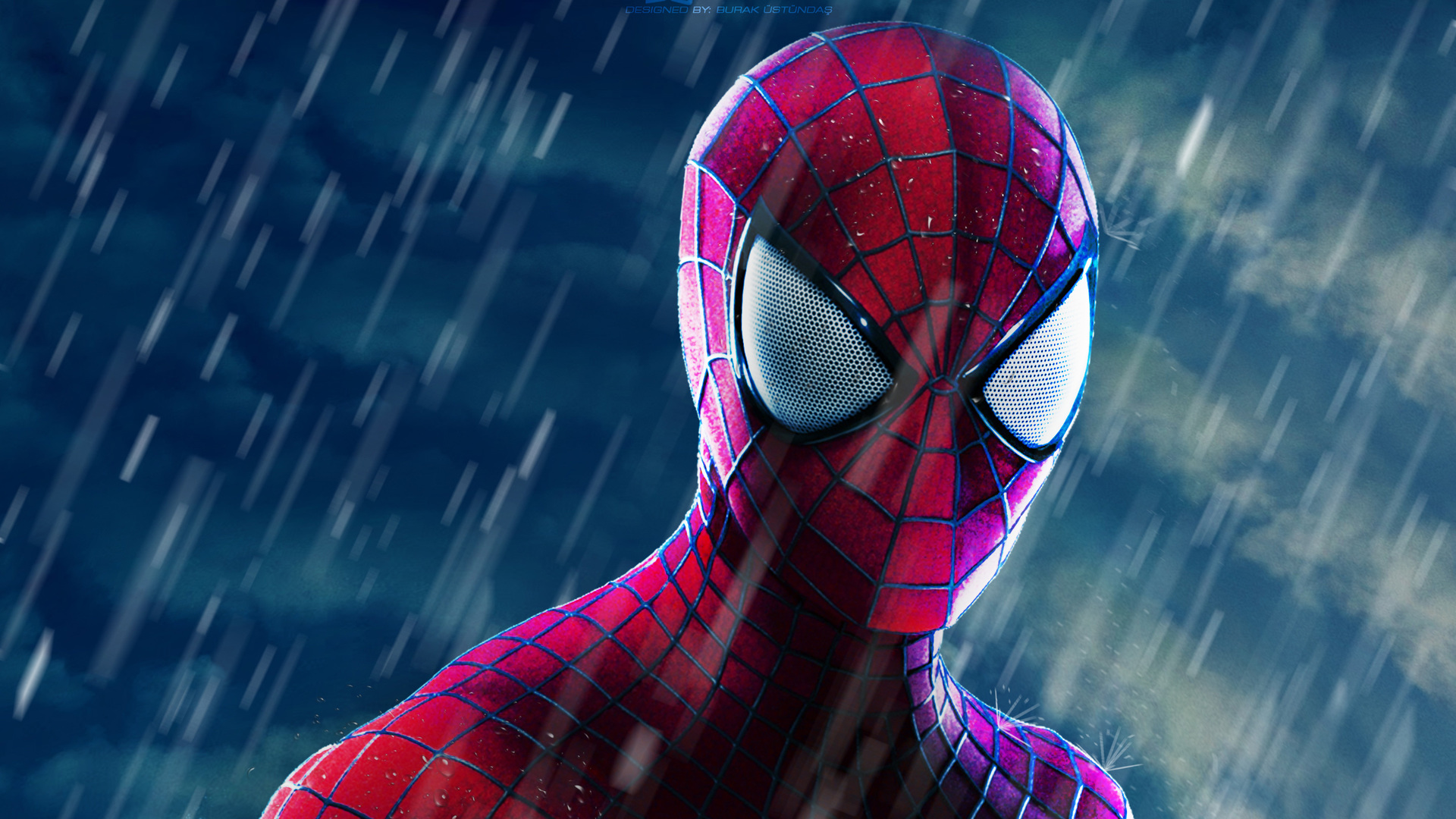 The Amazing Spider Man Closeup Fk - Spiderman Close Up , HD Wallpaper & Backgrounds