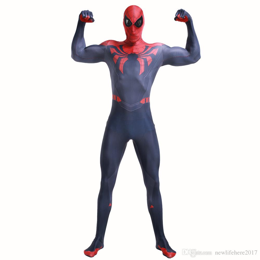 2019 Mcu Spider Man Costume Black Red Superior Spiderman - Spiderman Cosplay , HD Wallpaper & Backgrounds