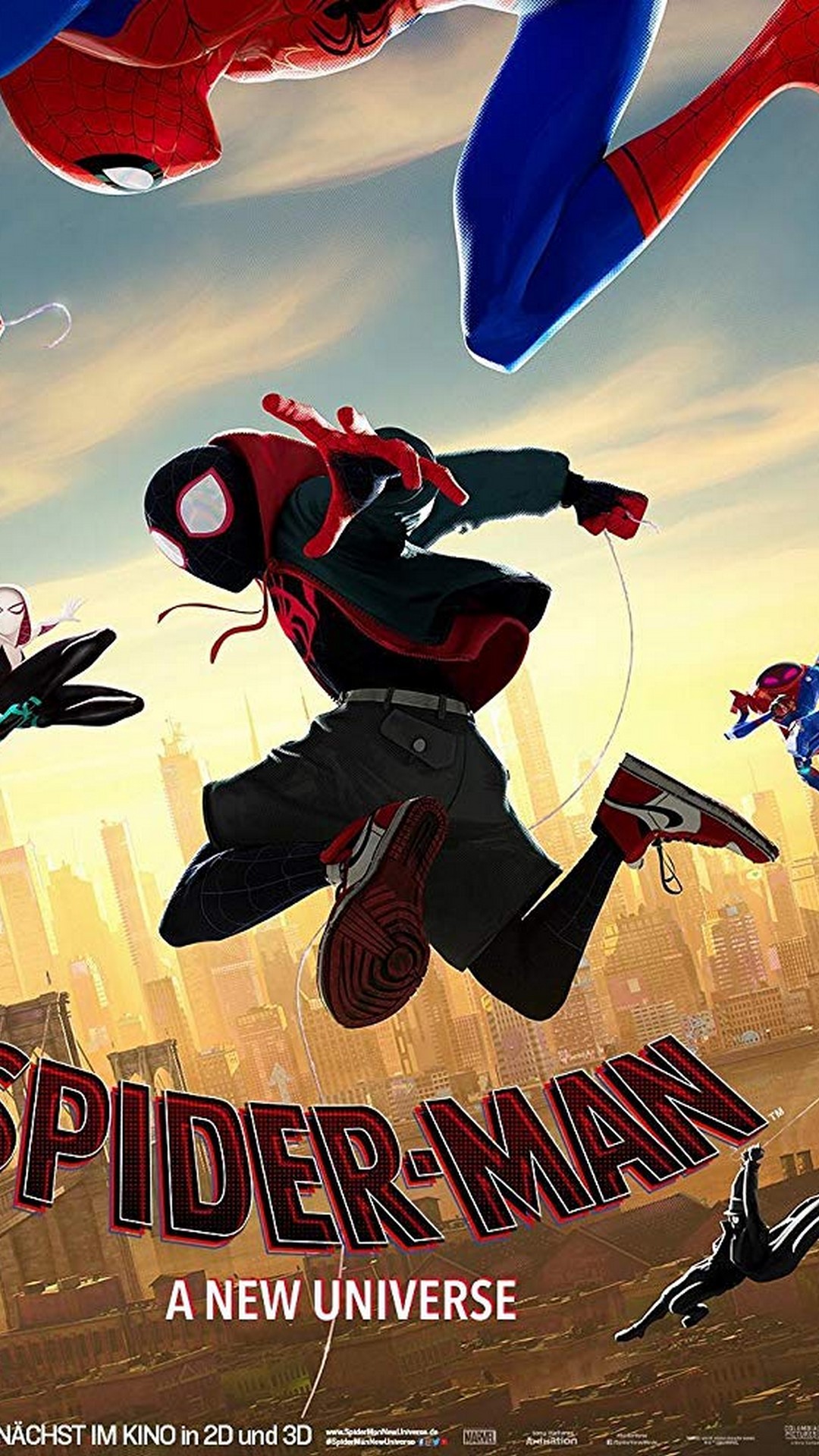 Start Download - Spider Man Into The Spider Verse Download , HD Wallpaper & Backgrounds