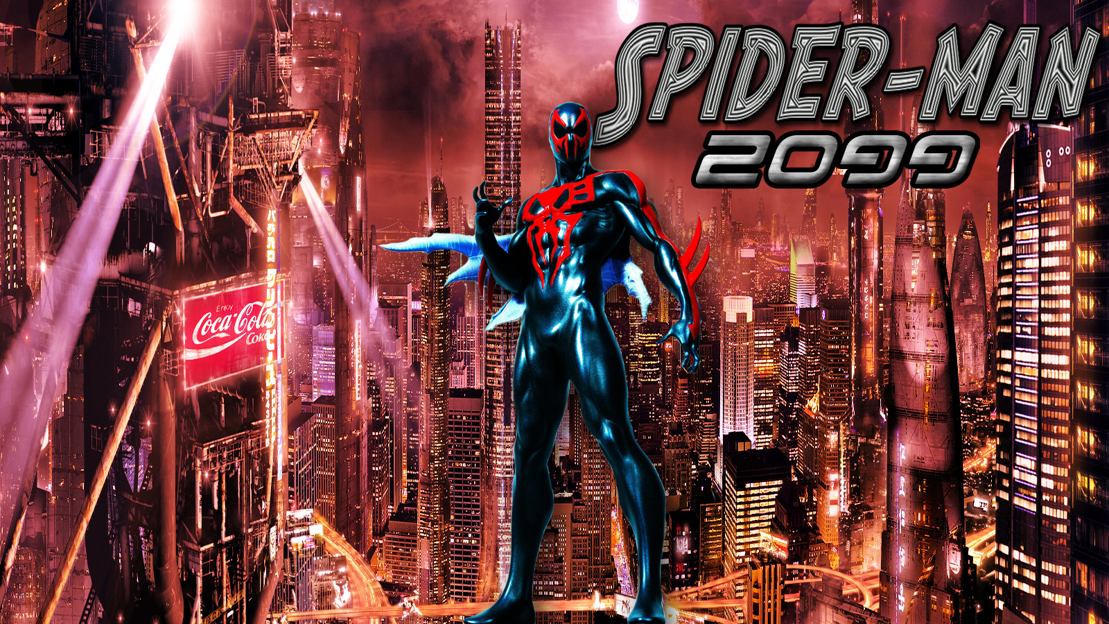 Spider-man 2099 Wallpaper - Spider-man , HD Wallpaper & Backgrounds
