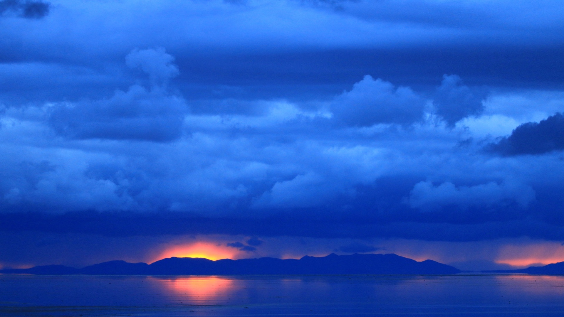 Island Sea Blue Sky Hd 0u - Sunset , HD Wallpaper & Backgrounds