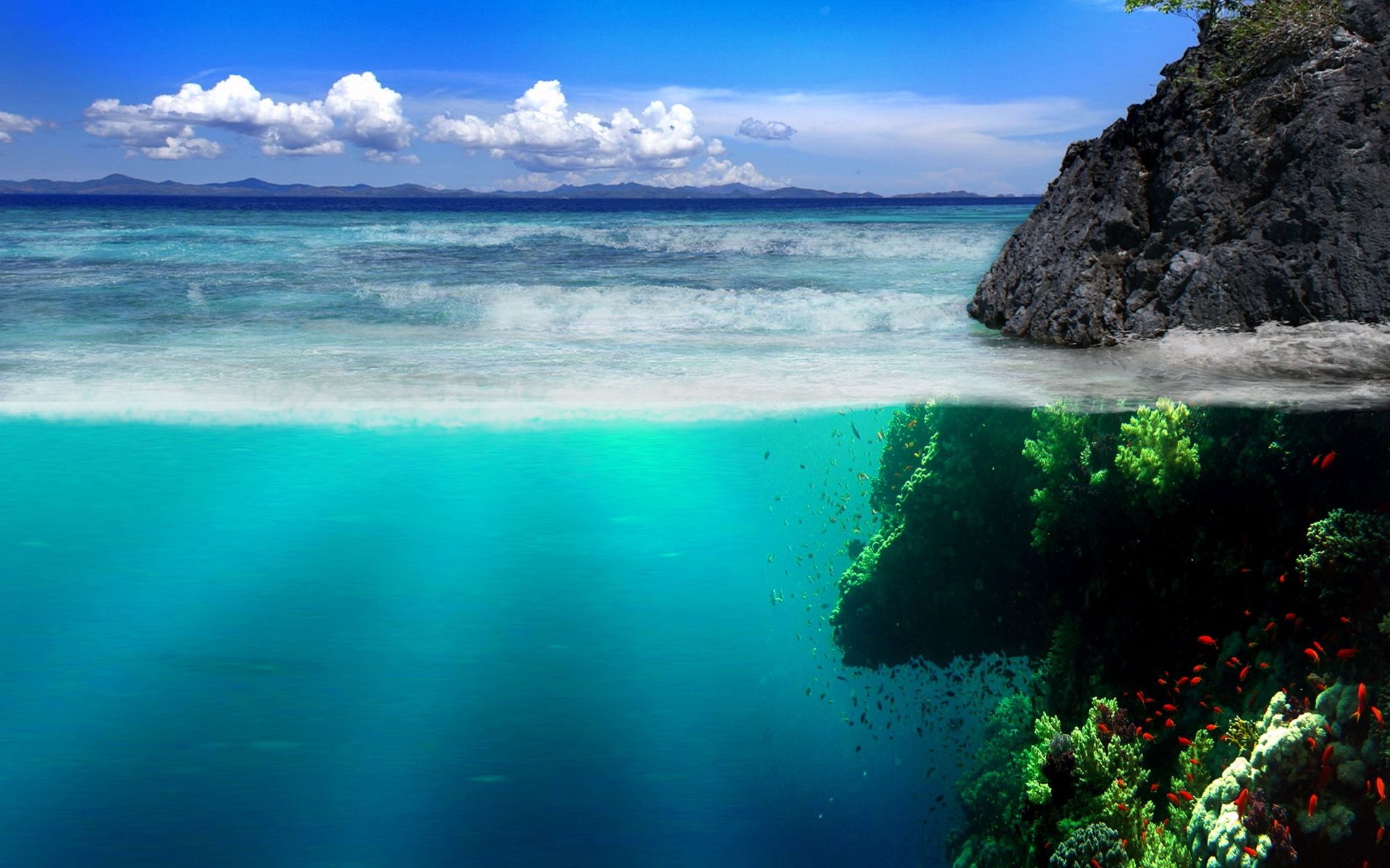 Ocean Landscape , HD Wallpaper & Backgrounds