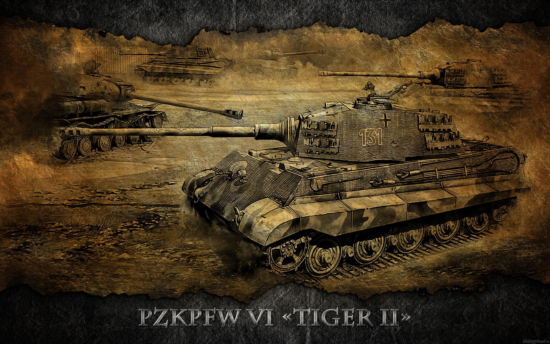 World Of Tanks Tanks Pzkpfw Vib Tiger Ii Games Wallpaper - King Tiger Wallpaper Hd , HD Wallpaper & Backgrounds