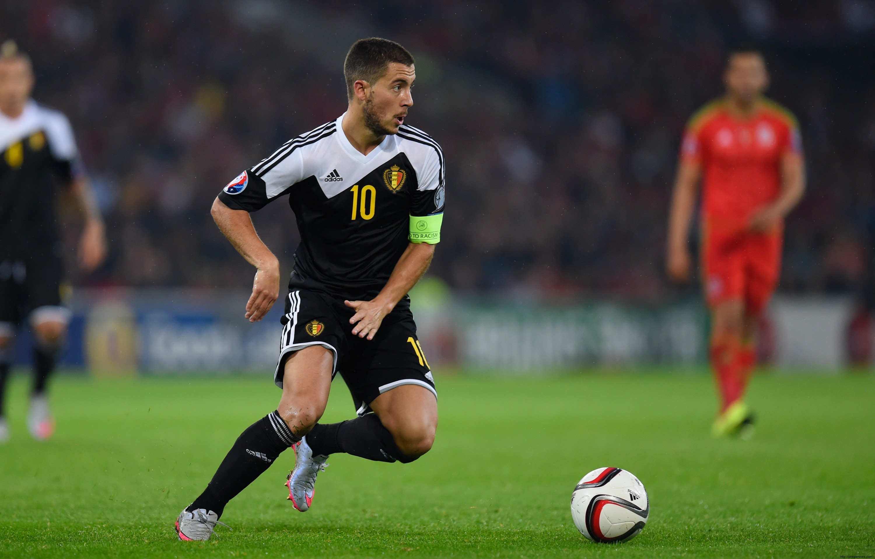 Eden Hazard Hd Pics - Eden Hazard Belgium 2016 , HD Wallpaper & Backgrounds