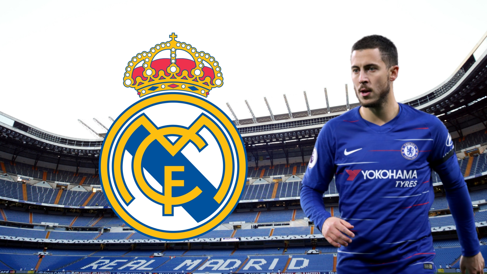 Two Players Real Madrid Want To Swap For Chelsea Ace - Real Madrid Logo Round , HD Wallpaper & Backgrounds