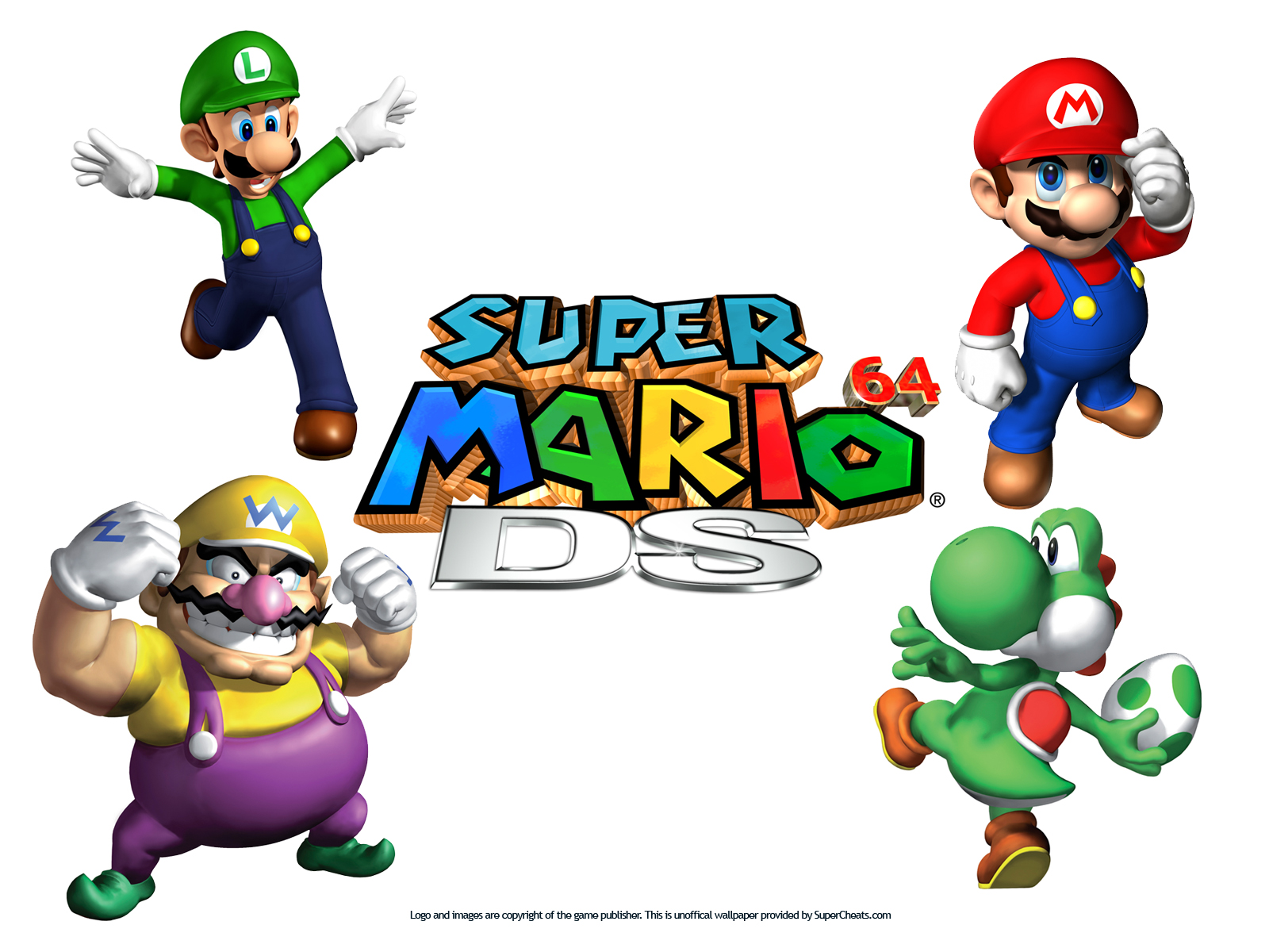 Mario 64 Wallpaper , HD Wallpaper & Backgrounds