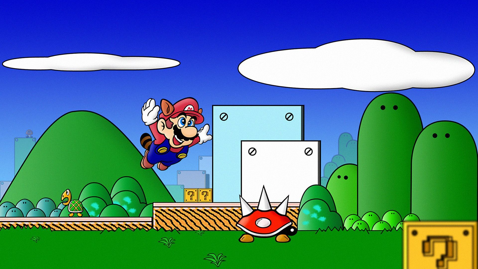 Mario Showcase Wallpaper , HD Wallpaper & Backgrounds