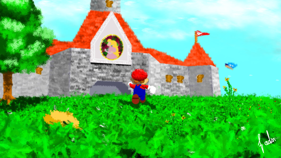 Super Mario 64 Wallpaper , HD Wallpaper & Backgrounds