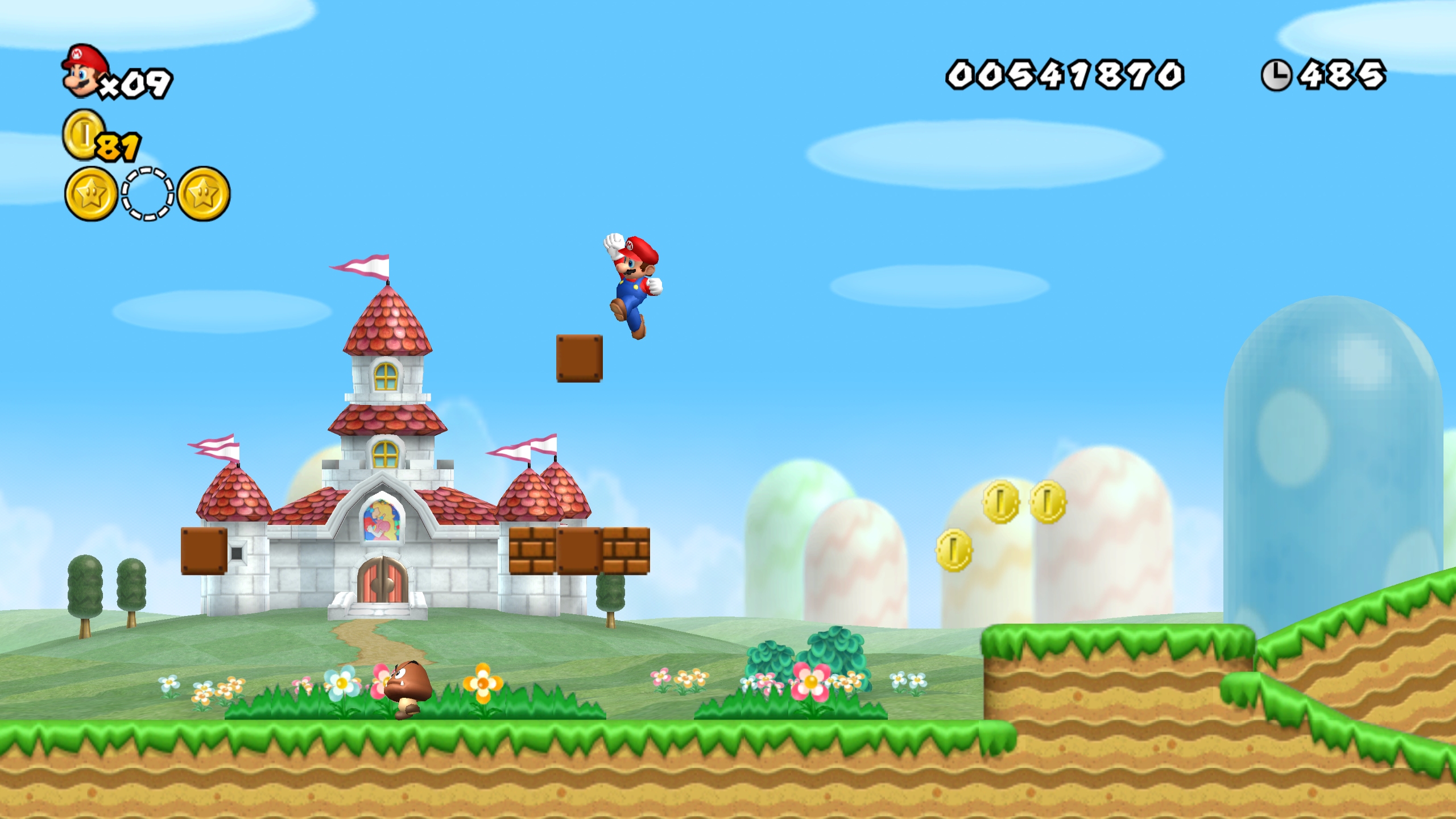 New Super Mario Bros Background , HD Wallpaper & Backgrounds