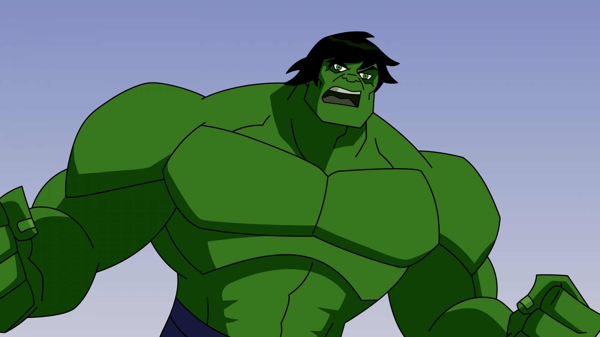 Hulk Hd Wallpapers For Mobile - Hulk Avengers Earth's Mightiest Heroes Drawing , HD Wallpaper & Backgrounds