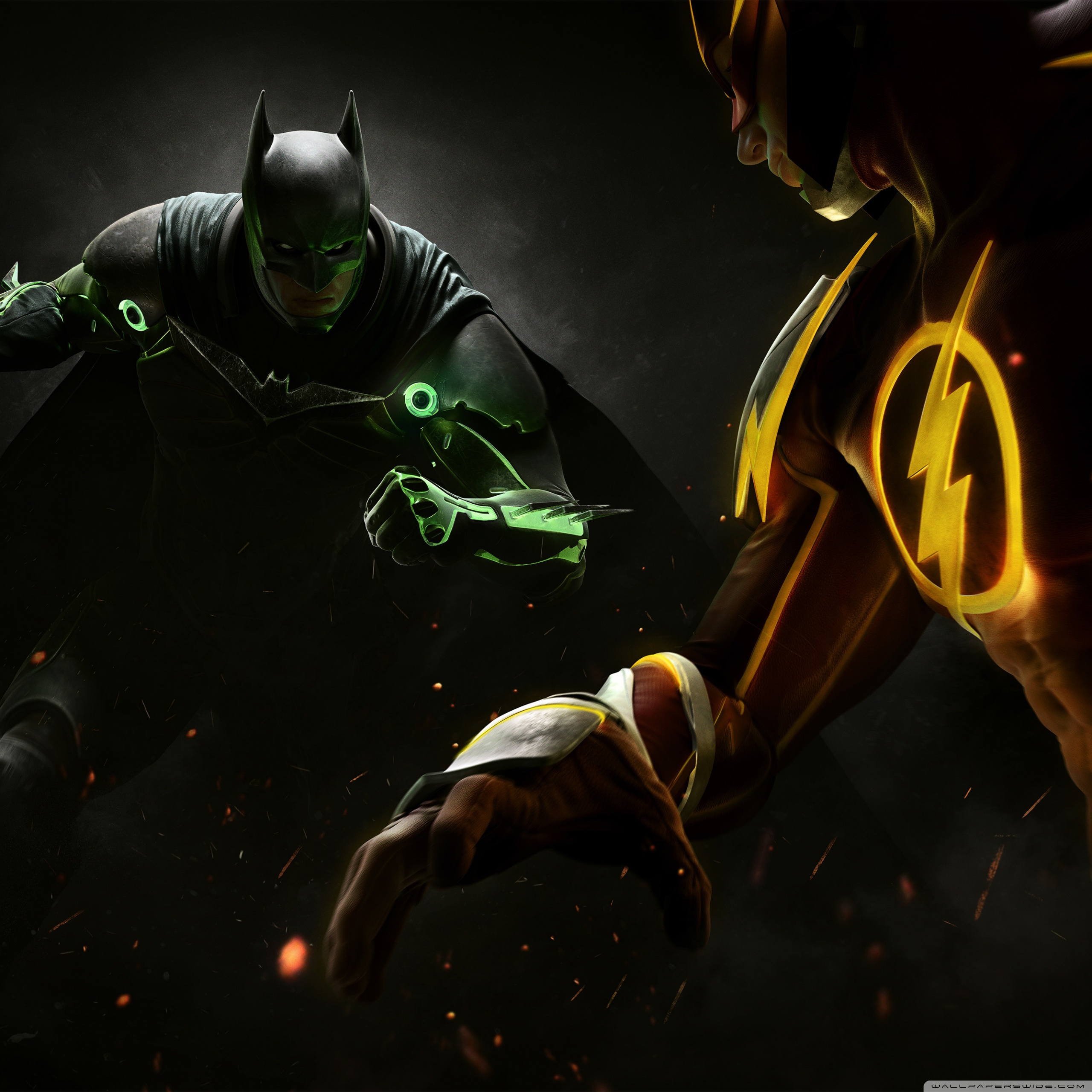 Ipad - Gif Batman Injustice 2 , HD Wallpaper & Backgrounds