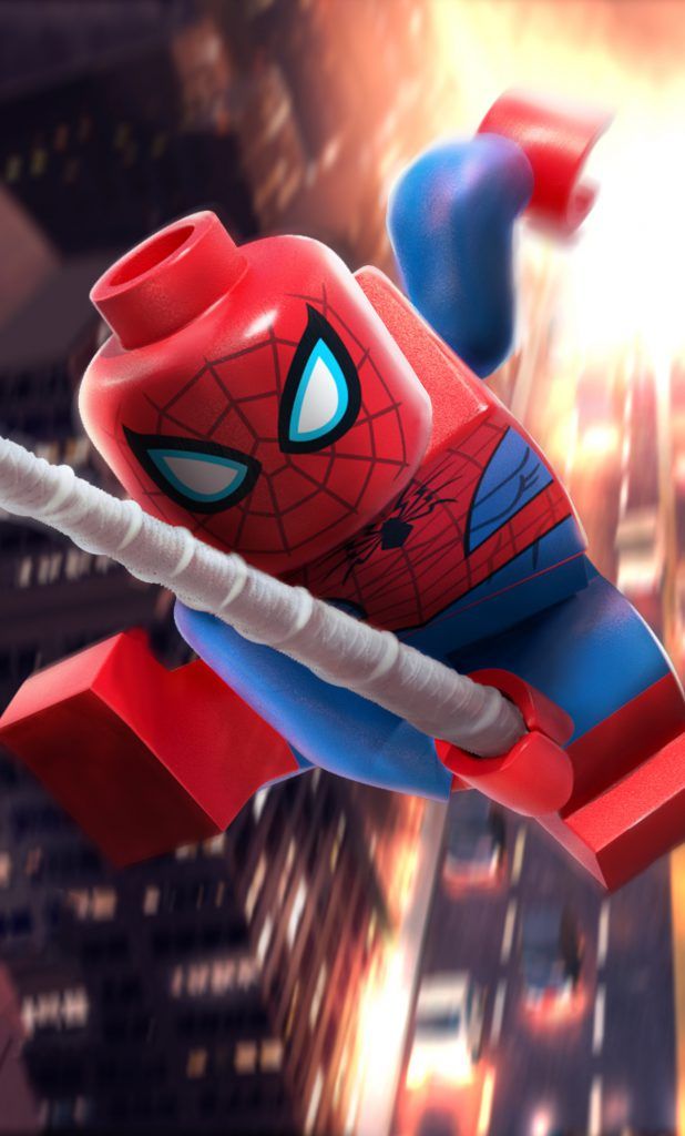 Iphone X Wallpaper Screensaver Background 152 Spiderman - Lego Spider Man Vexed By Venom , HD Wallpaper & Backgrounds