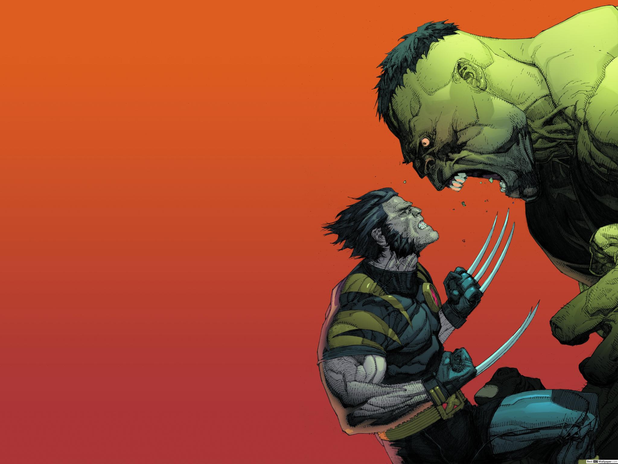 Apple Ipad Air 1 & 2, - Hulk Vs Wolverine , HD Wallpaper & Backgrounds