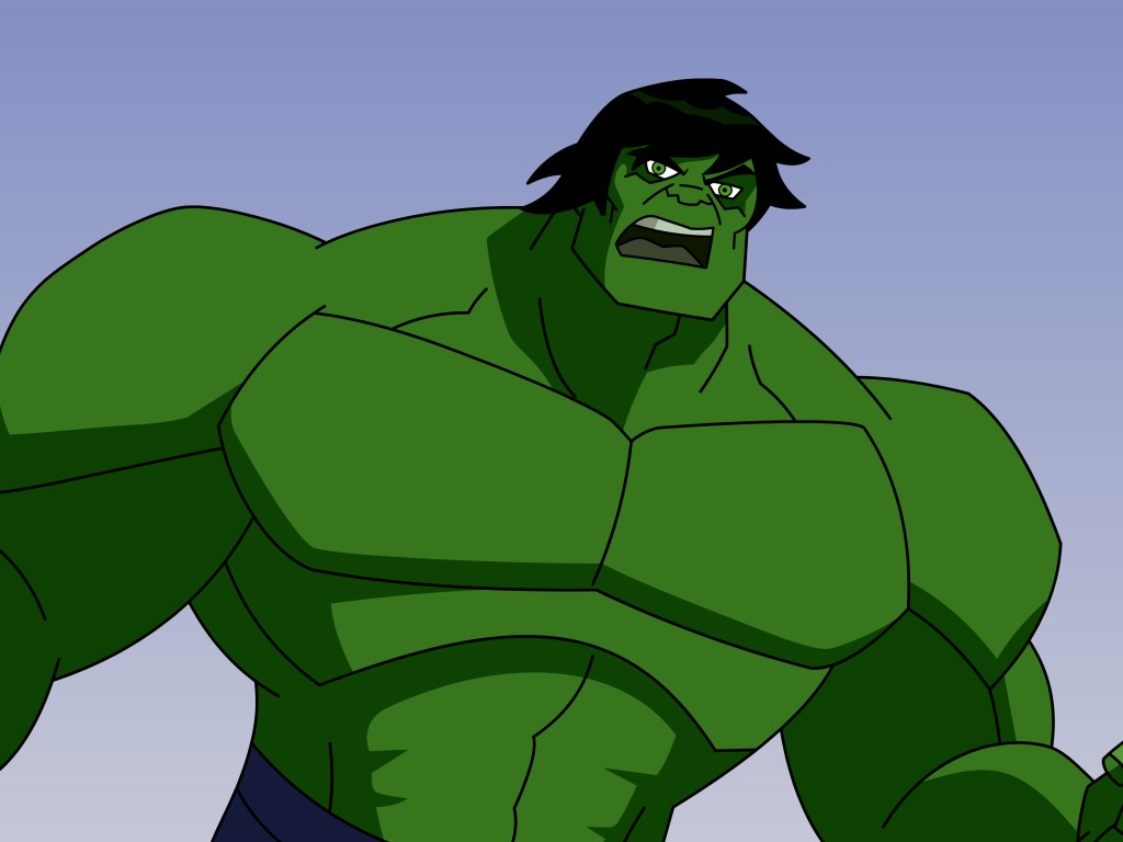 Download The Incredible Hulk, Fictional Characters - Hulk Avengers Earth's Mightiest Heroes Drawing , HD Wallpaper & Backgrounds