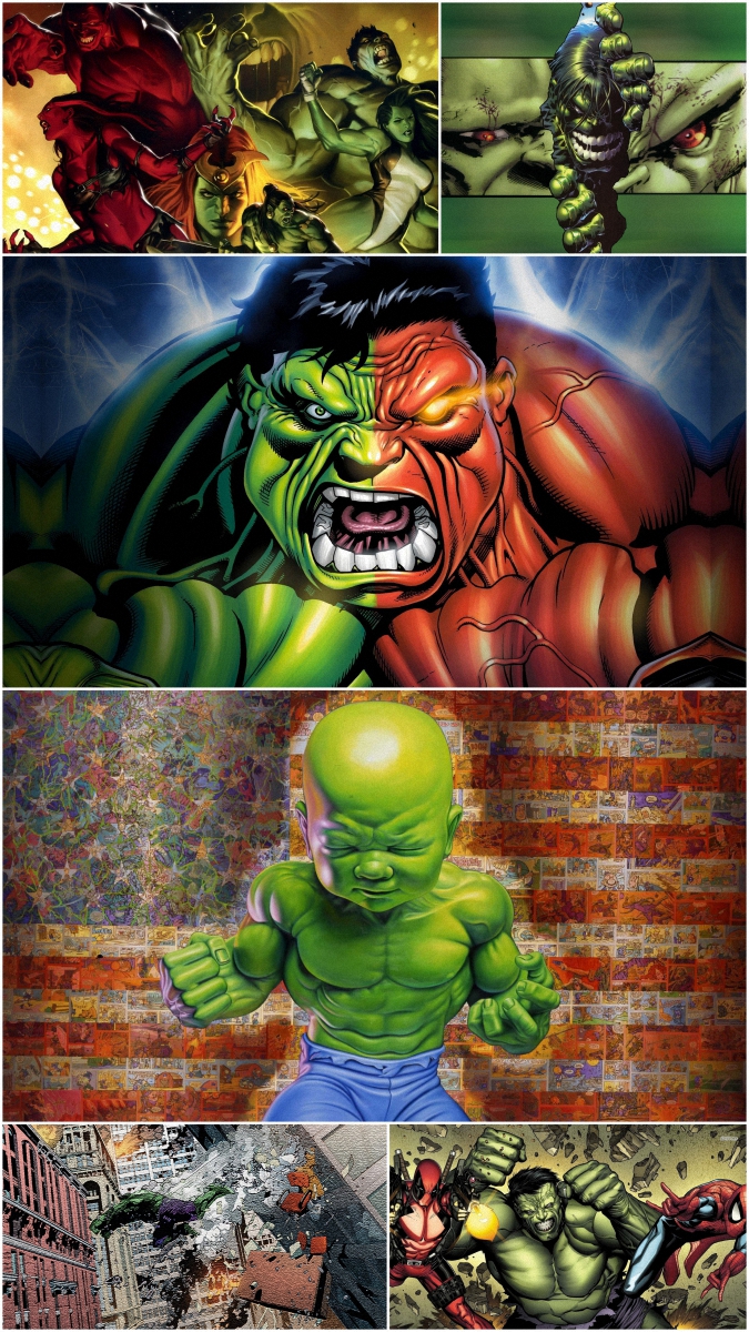 Hulk Wallpaper - Ron English Temper Tot , HD Wallpaper & Backgrounds