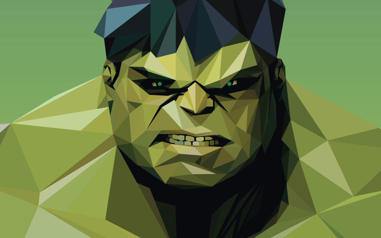 Download Hulk Facets Hd Wallpapers From Below Resolution - Illustration , HD Wallpaper & Backgrounds