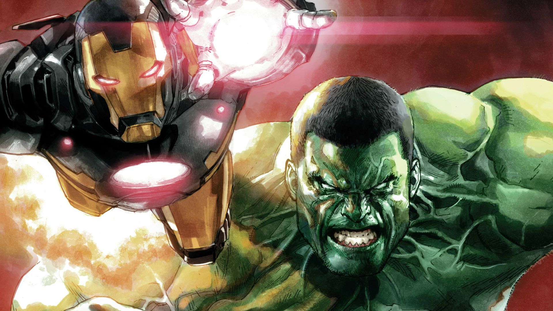 Iron Man And Hulk Wallpaper - Indestructible Hulk , HD Wallpaper & Backgrounds
