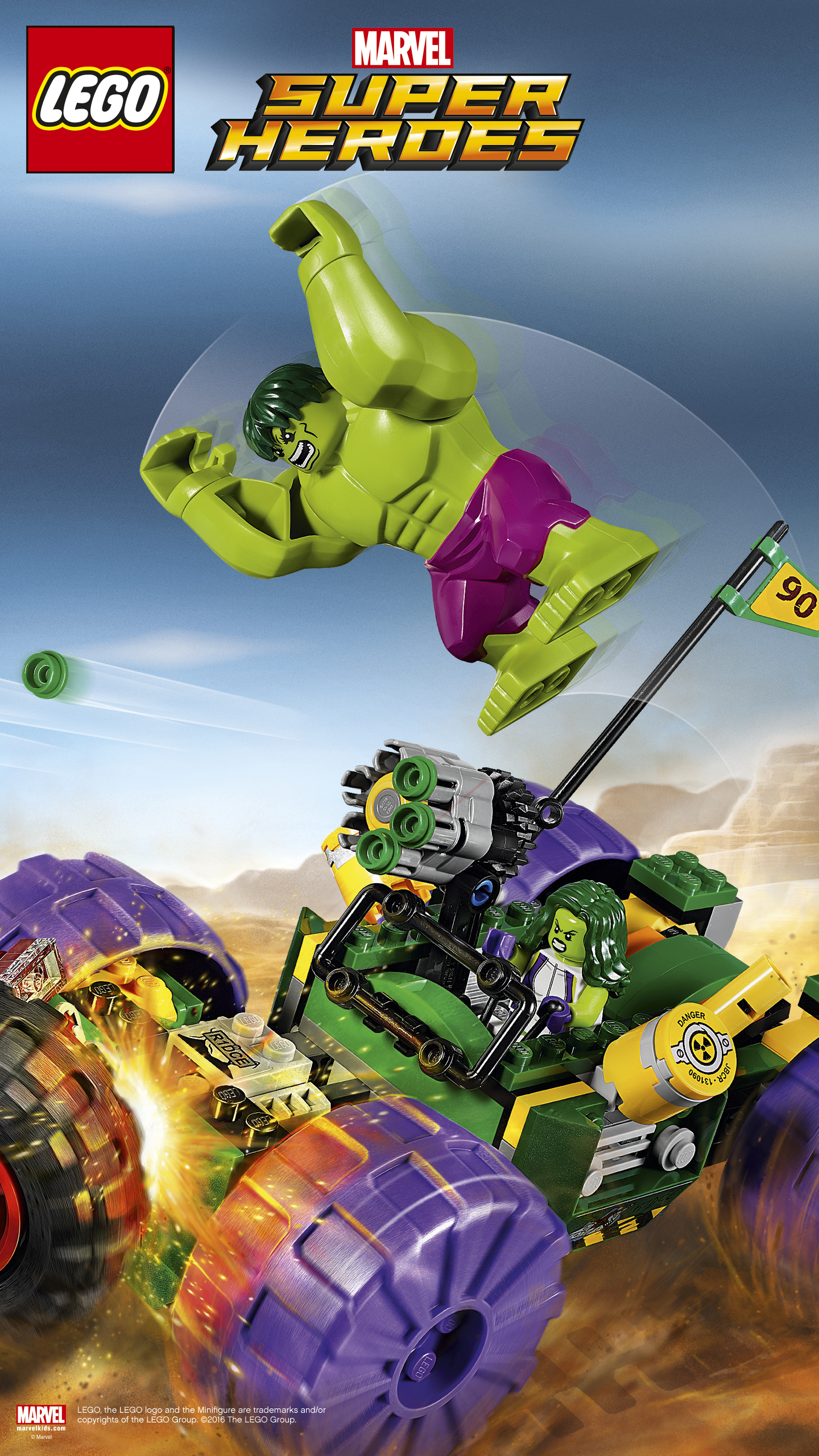 Red Hulk - Hulk Vs Red Hulk Lego Set , HD Wallpaper & Backgrounds