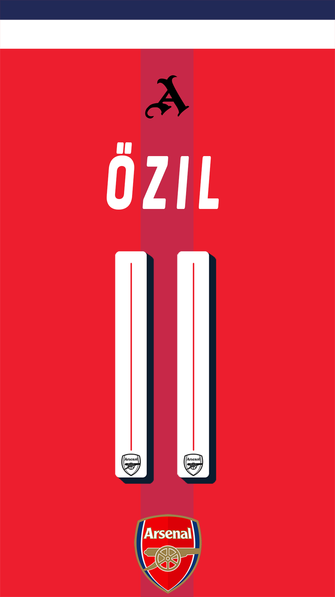 Arsenal Iphone Wallpaper Ozil , HD Wallpaper & Backgrounds