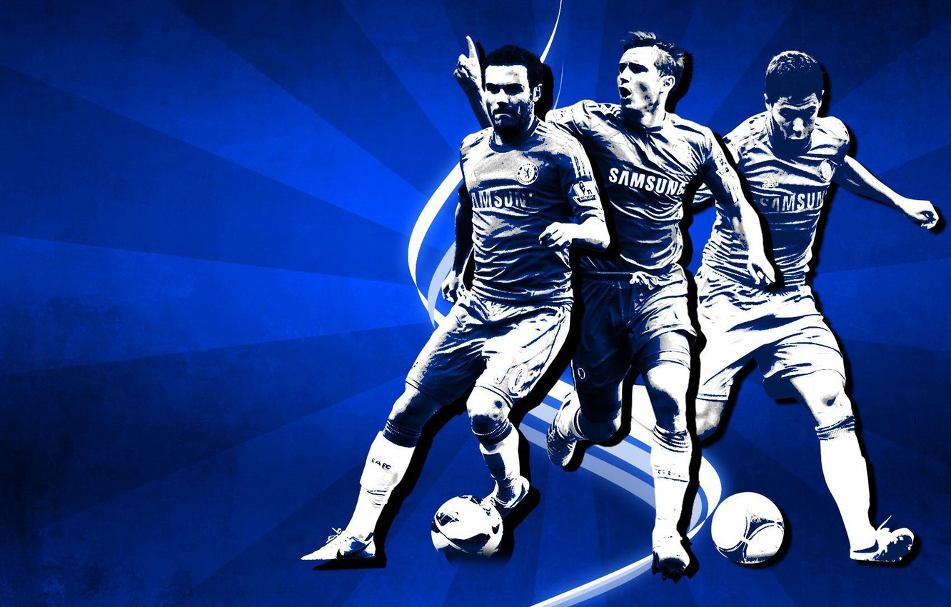 Photo Wallpaper Blues, Frank Lampard, Chelsea Fc, Fc - Player , HD Wallpaper & Backgrounds