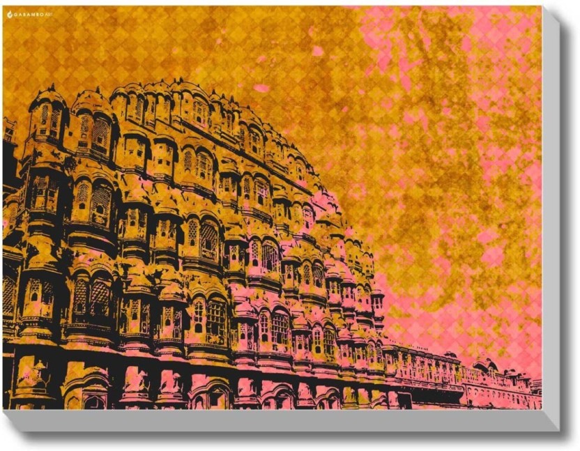 Eurekadesigns Poster Colours Of Jaipur Jaipur Paper - Palace , HD Wallpaper & Backgrounds