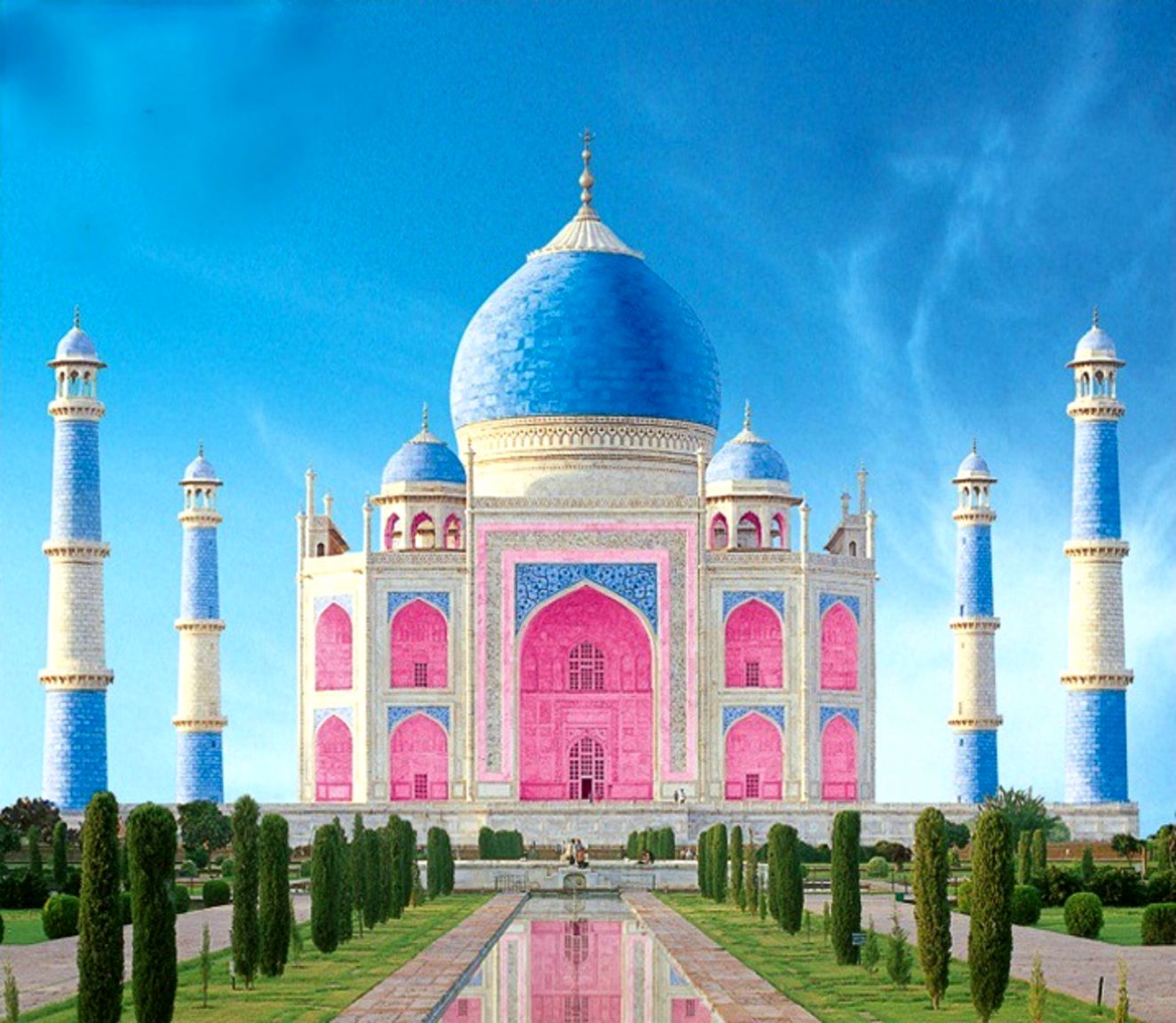 Taj Mahal Famouse Mausoleum Free Photos Hd Wallpapers - Taj Mahal , HD Wallpaper & Backgrounds