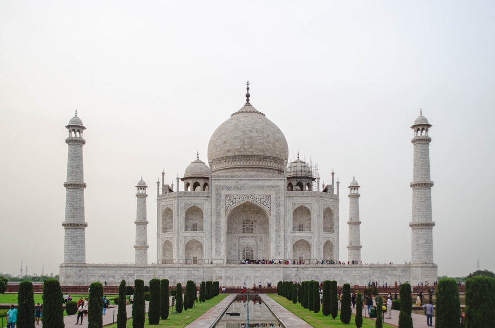 Agra Taj Mahal Wallpaper 516148 - Taj Mahal , HD Wallpaper & Backgrounds