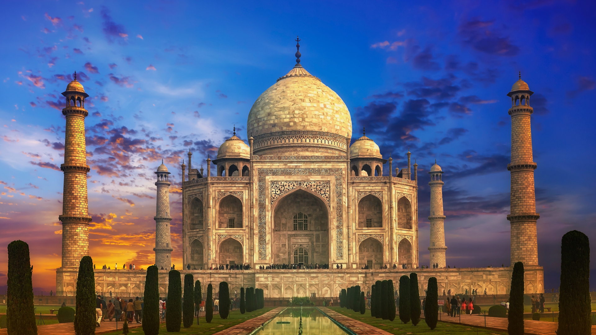 Wallpaper Taj Mahal, Agra, Monument, Architecture, - Taj Mahal Agra , HD Wallpaper & Backgrounds