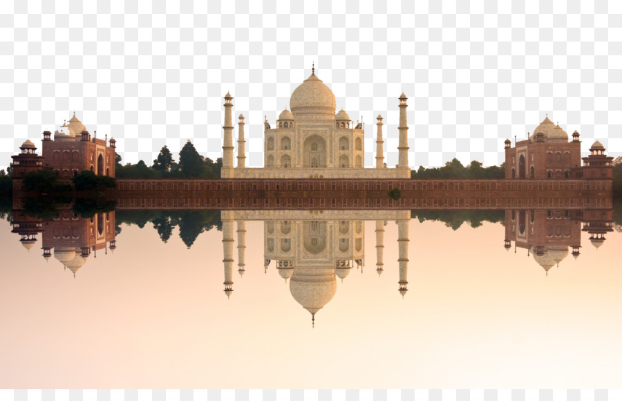 Taj Mahal Wallpaper Download - Reflection In Water Taj Mahal , HD Wallpaper & Backgrounds