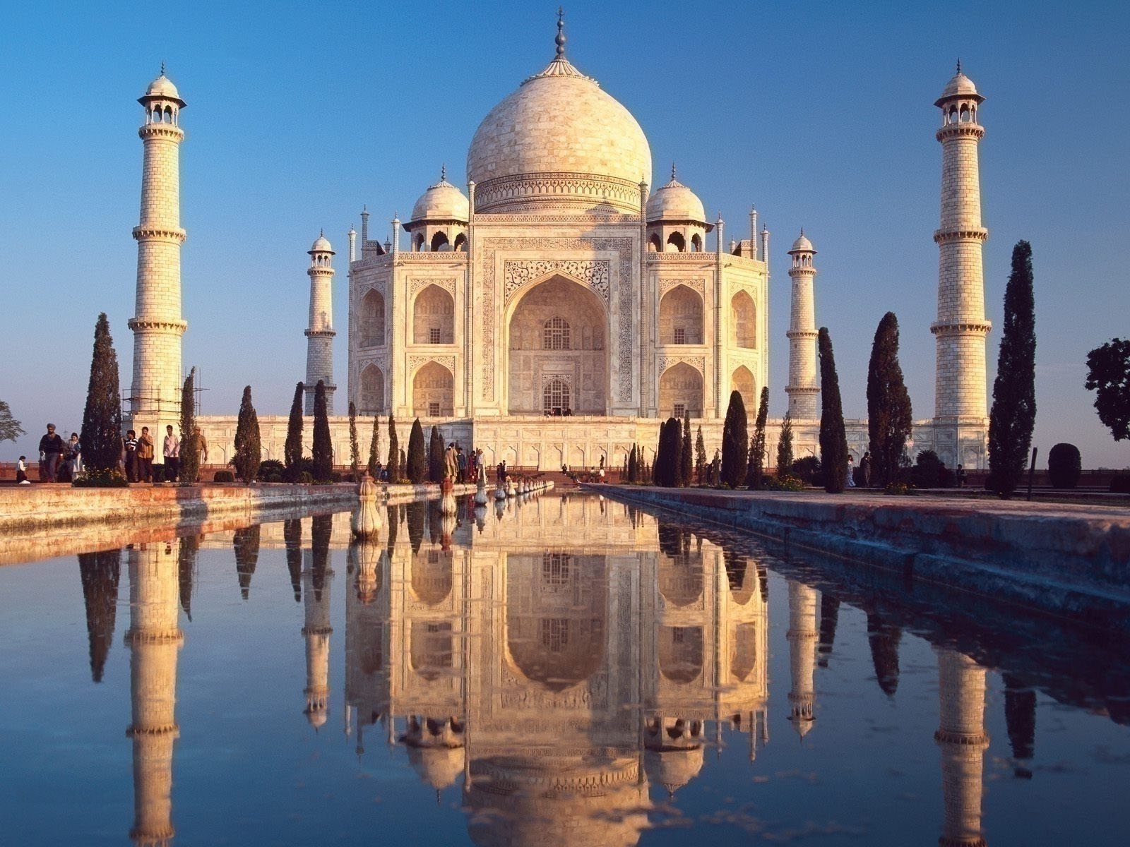 Taj Mahal Agra India Desktop Hd Wallpaper - Taj Mahal , HD Wallpaper & Backgrounds