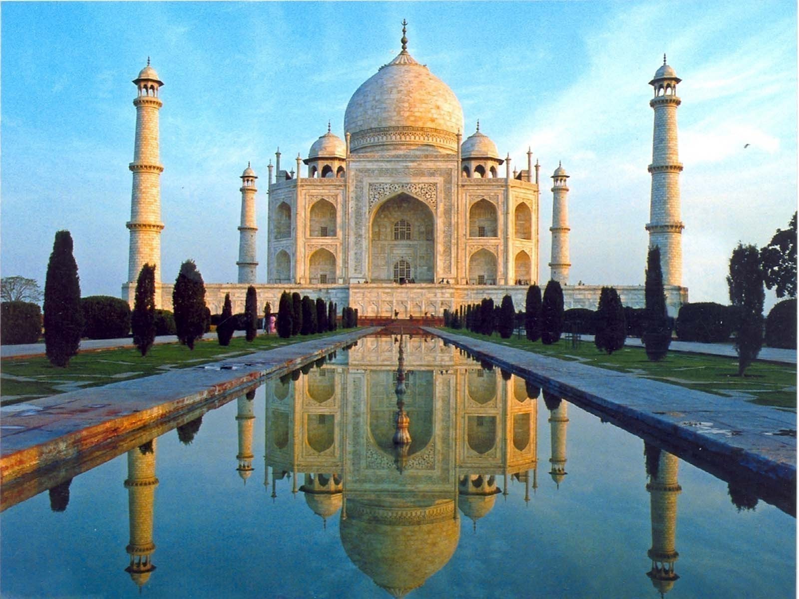 Awesome Taj Mahal Desktop Background Wallpaper - Taj Mahal , HD Wallpaper & Backgrounds