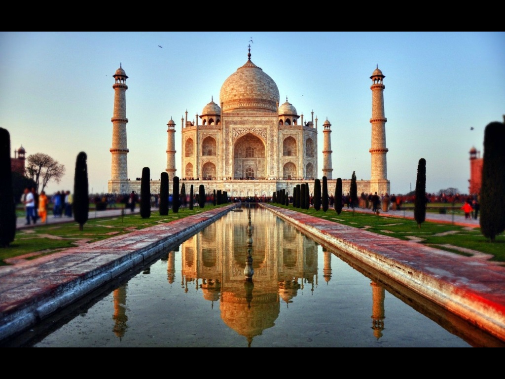 Agra Taj Mahal Wallpaper Download - Taj Mahal , HD Wallpaper & Backgrounds