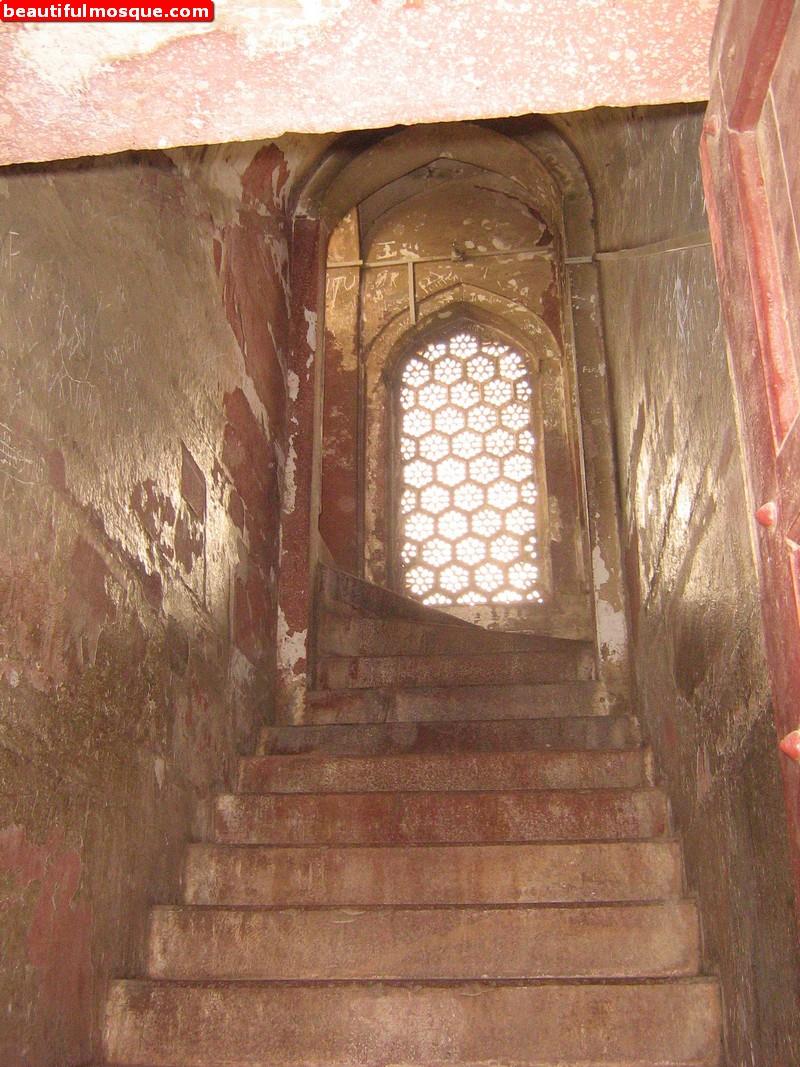 Taj Mahal Mosque In Agra India - Stairs Inside Taj Mahal , HD Wallpaper & Backgrounds