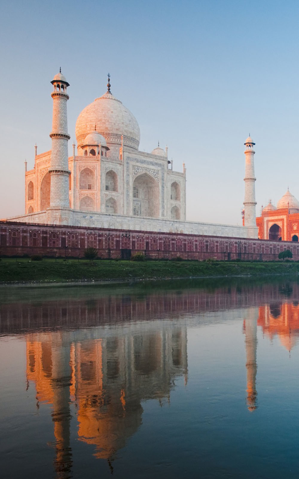 Taj Mahal - Taj Mahal Wallpaper Iphone , HD Wallpaper & Backgrounds