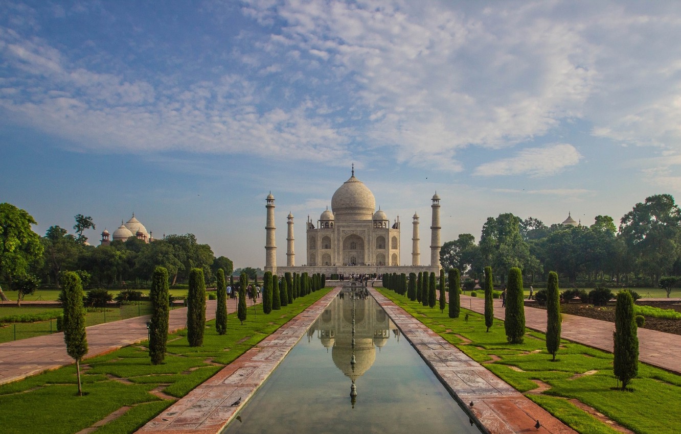 Photo Wallpaper India, Taj Mahal, The Mausoleum, Agra - Taj Mahal , HD Wallpaper & Backgrounds