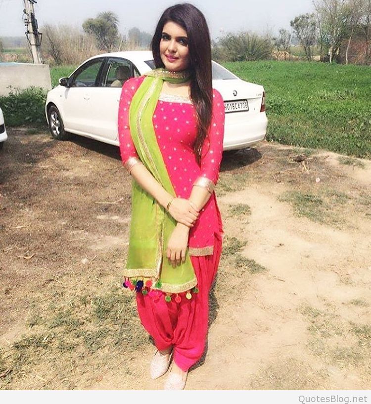 Beautiful Girls In Punjabi Suit With Punjabi Beauty - Beautiful Girls Punjabi , HD Wallpaper & Backgrounds