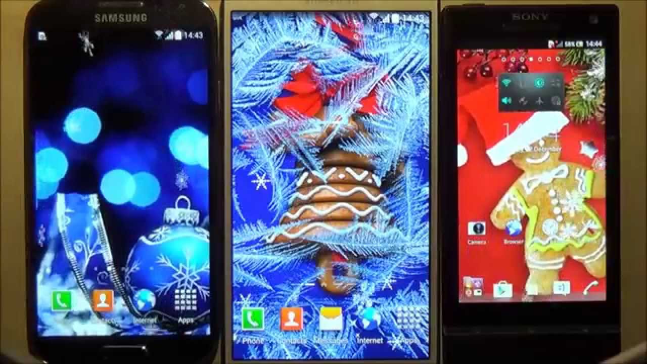 Free Christmas Hd Live Wallpaper For Android Phones - Smartphone , HD Wallpaper & Backgrounds