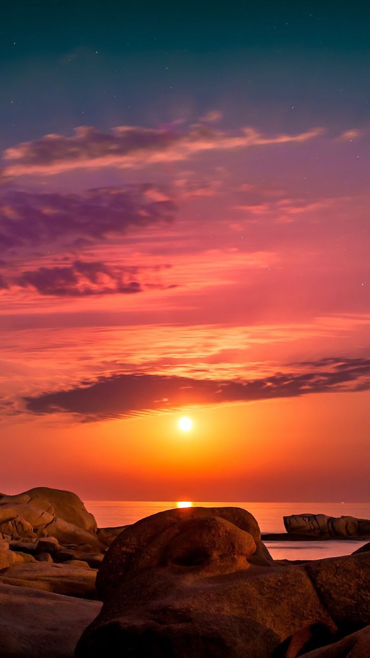 Sunset - Sunset Spain , HD Wallpaper & Backgrounds