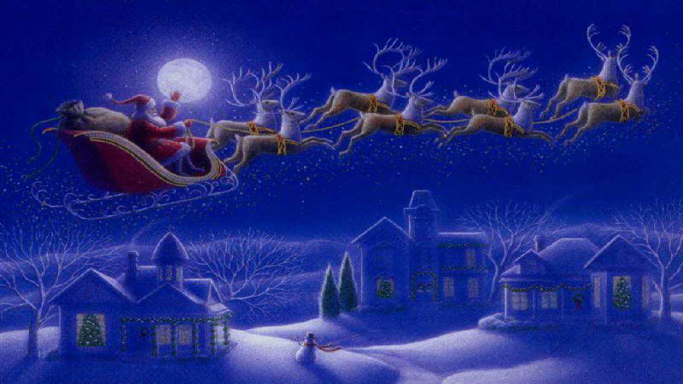 Free Christmas Winters Live Wallpapers For Android - Santa Claus Is Coming Tonight , HD Wallpaper & Backgrounds