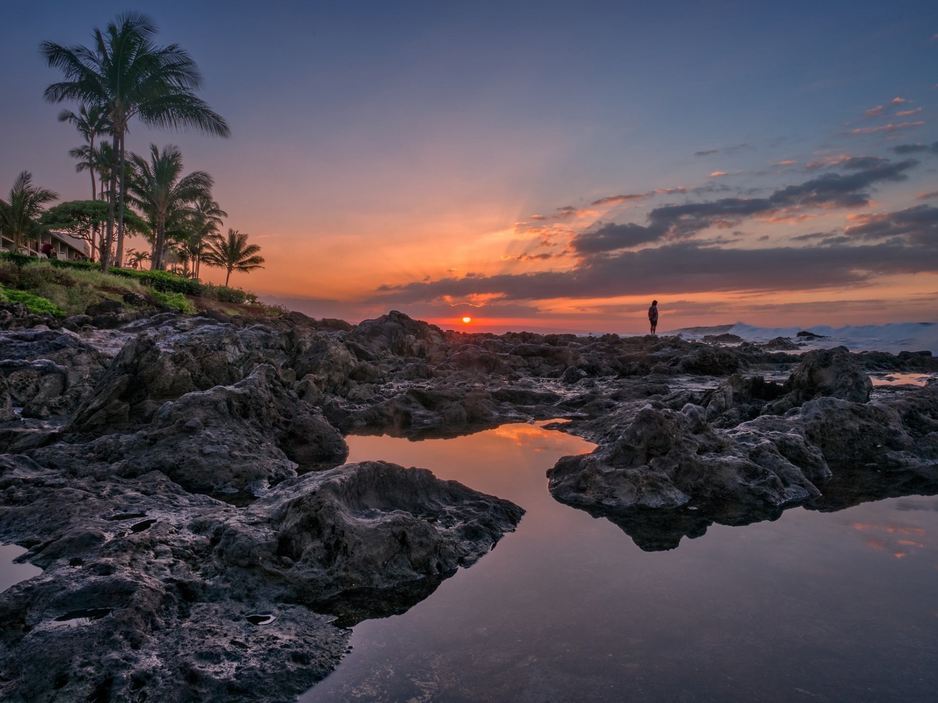 Maui Beach Sunset Wallpaper 2018 - Hd Landscape Maui , HD Wallpaper & Backgrounds