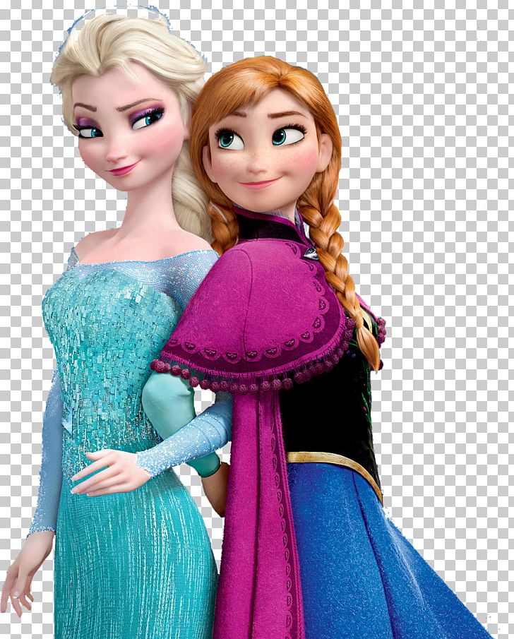 elsa and anna barbie cartoon