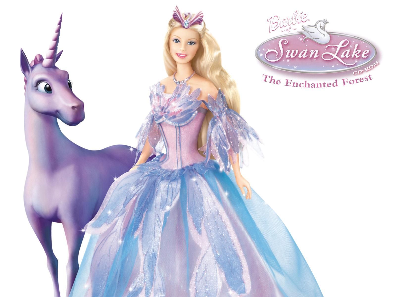 Barbie Cartoon - Barbie Swan Lake Princess Costume , HD Wallpaper & Backgrounds