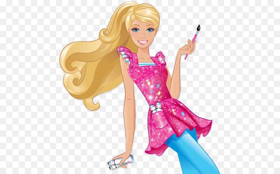 Barbie Animated Cartoon Character - Cartoon Barbie Transparent , HD Wallpaper & Backgrounds